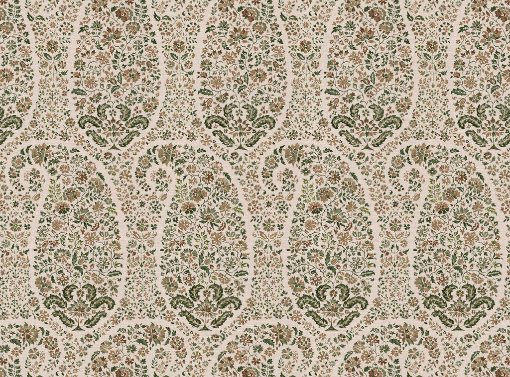 CW: Green gold and brown | BASE: Mercia Linen