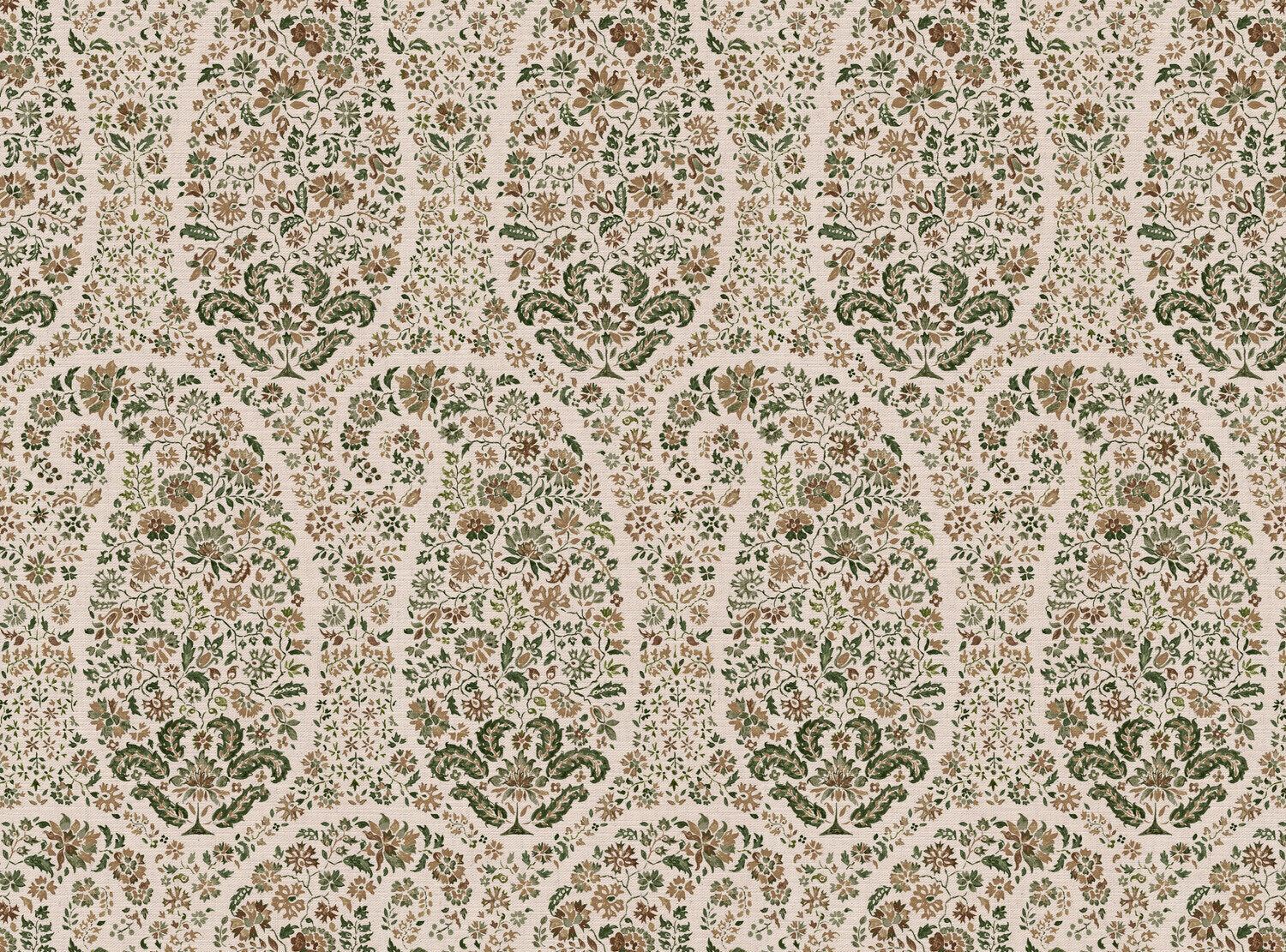 CW: Green gold and brown | BASE: Mercia Linen