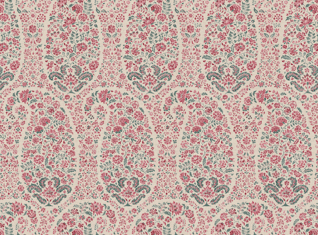 CW: Pink and duck egg | BASE: Mercia Linen