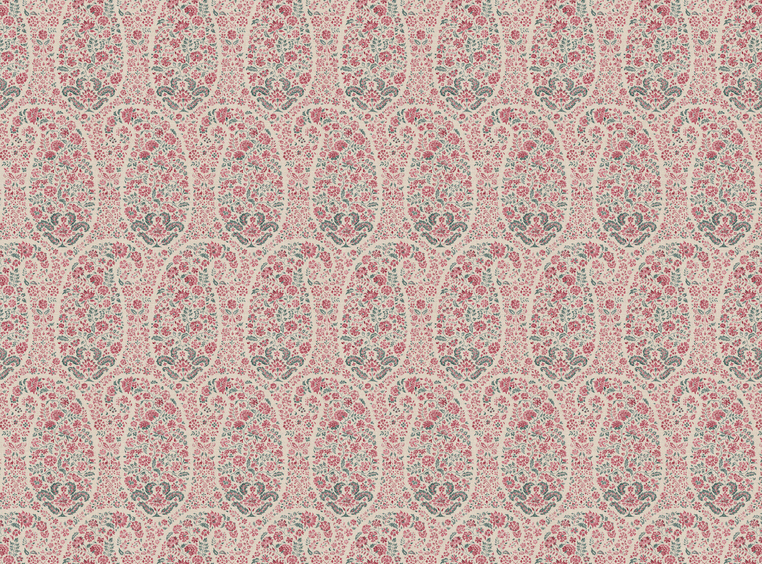 CW: Pink and duck egg | BASE: Mercia Linen