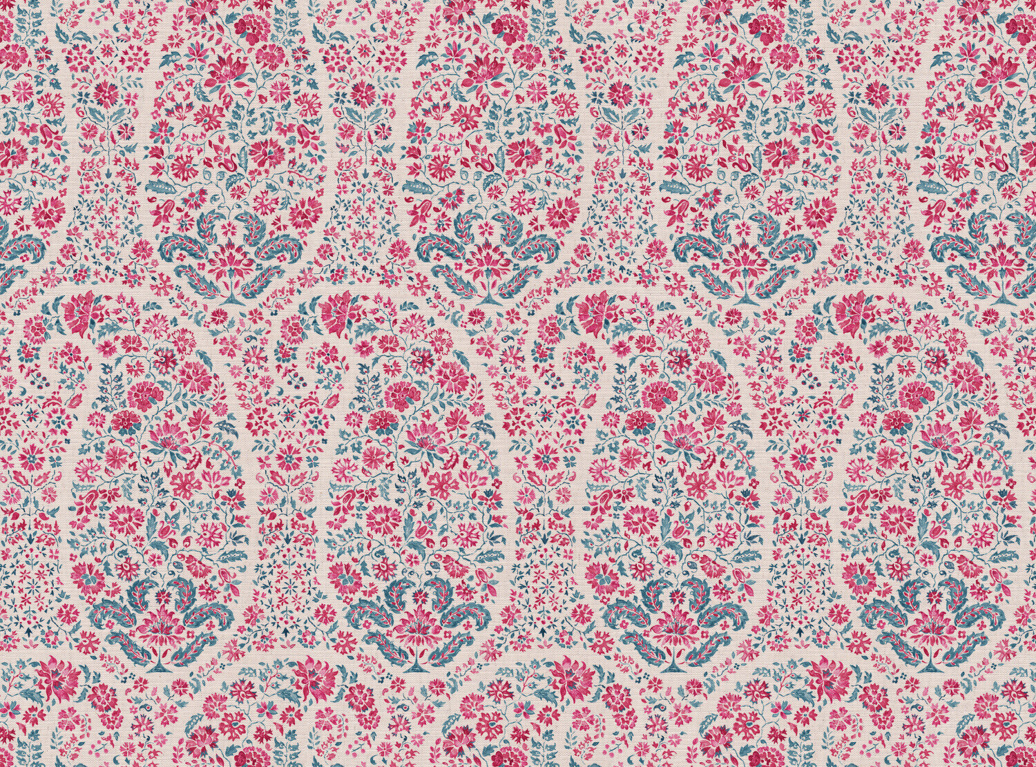 CW: Pinky red and blue | BASE: Mercia Linen