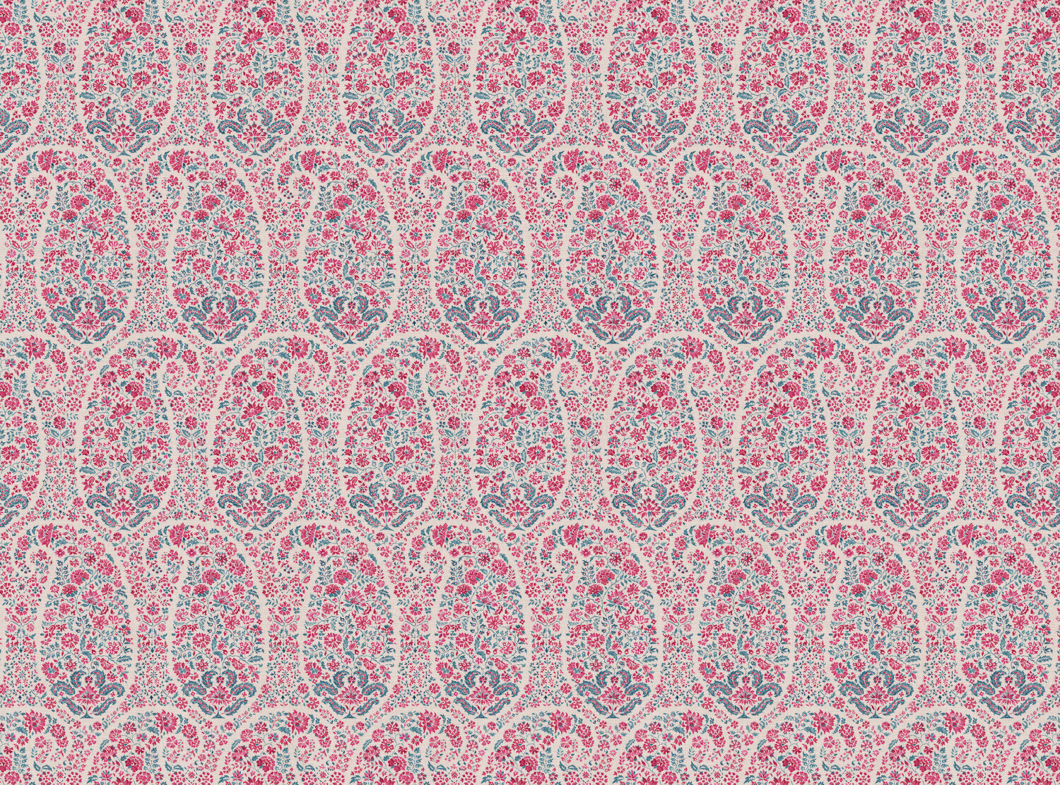 CW: Pinky red and blue | BASE: Mercia Linen