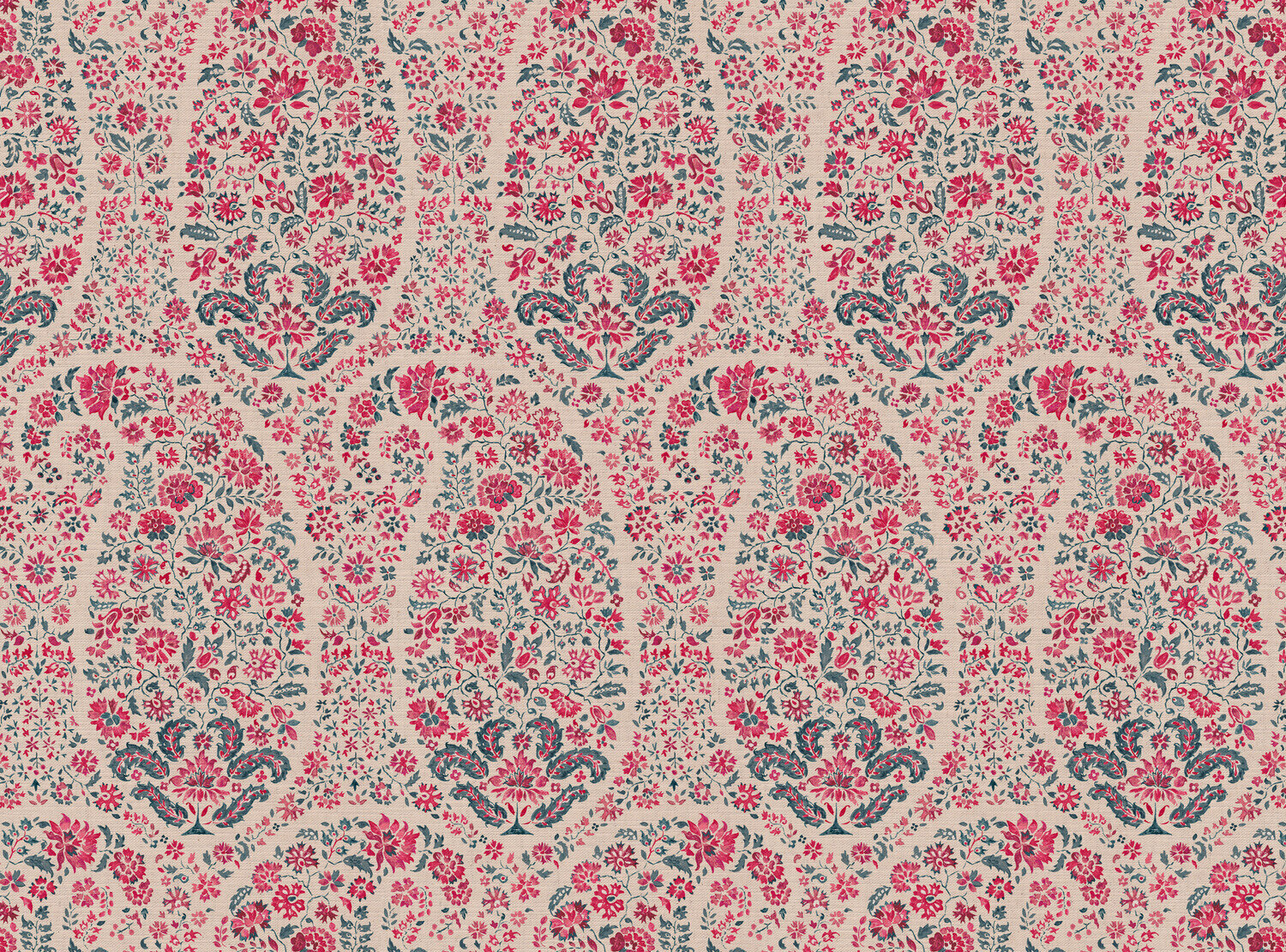 CW: Pinky red and grey blue | BASE: Mercia Linen