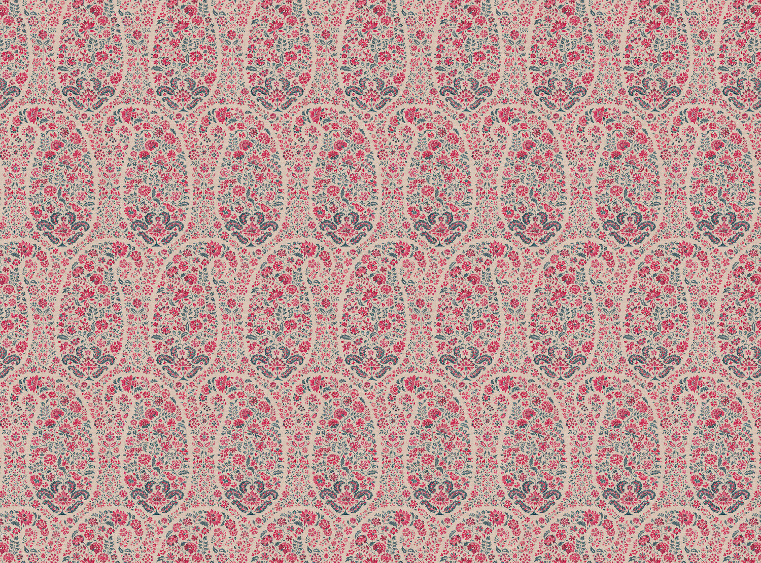 CW: Pinky red and grey blue | BASE: Mercia Linen