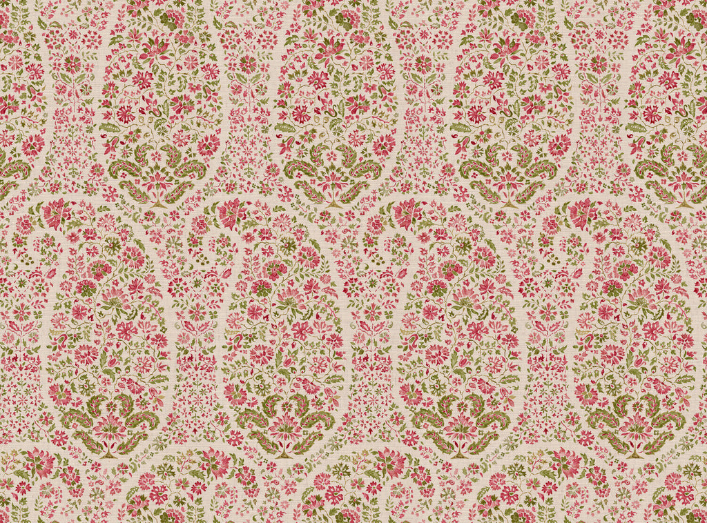 CW: Rouge pink and green | BASE: Mercia Linen