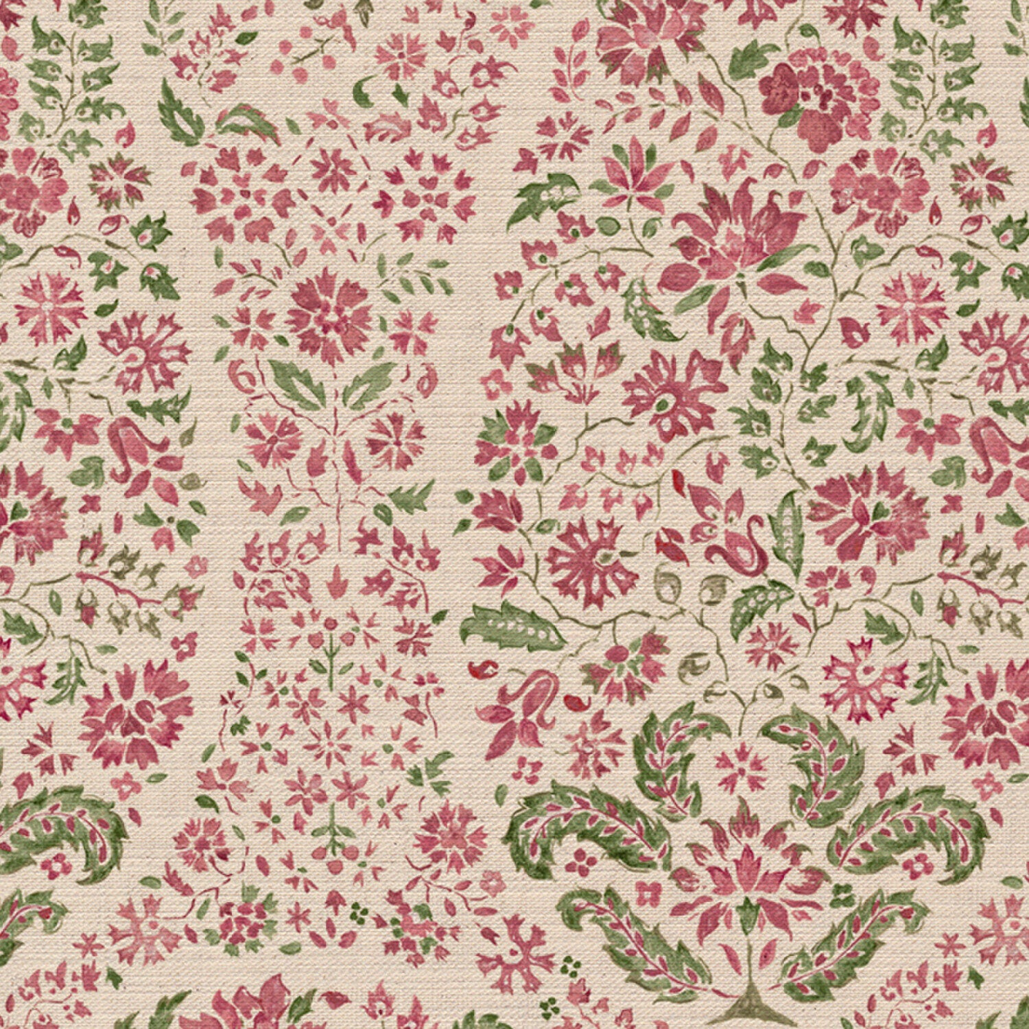 CW: Soft pink and green | BASE: Mercia Linen | HERO