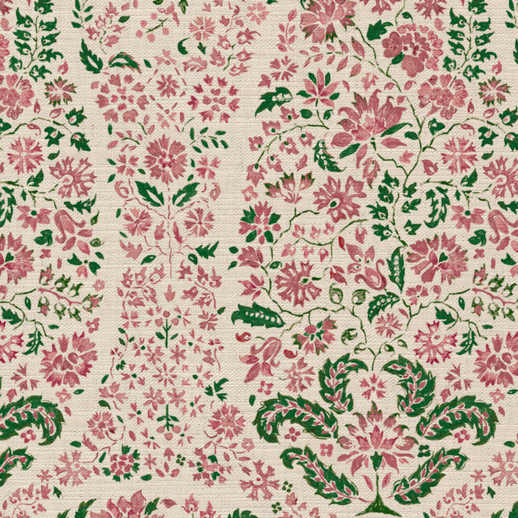 CW: Soft pink and racing green | BASE: Mercia Linen | HERO