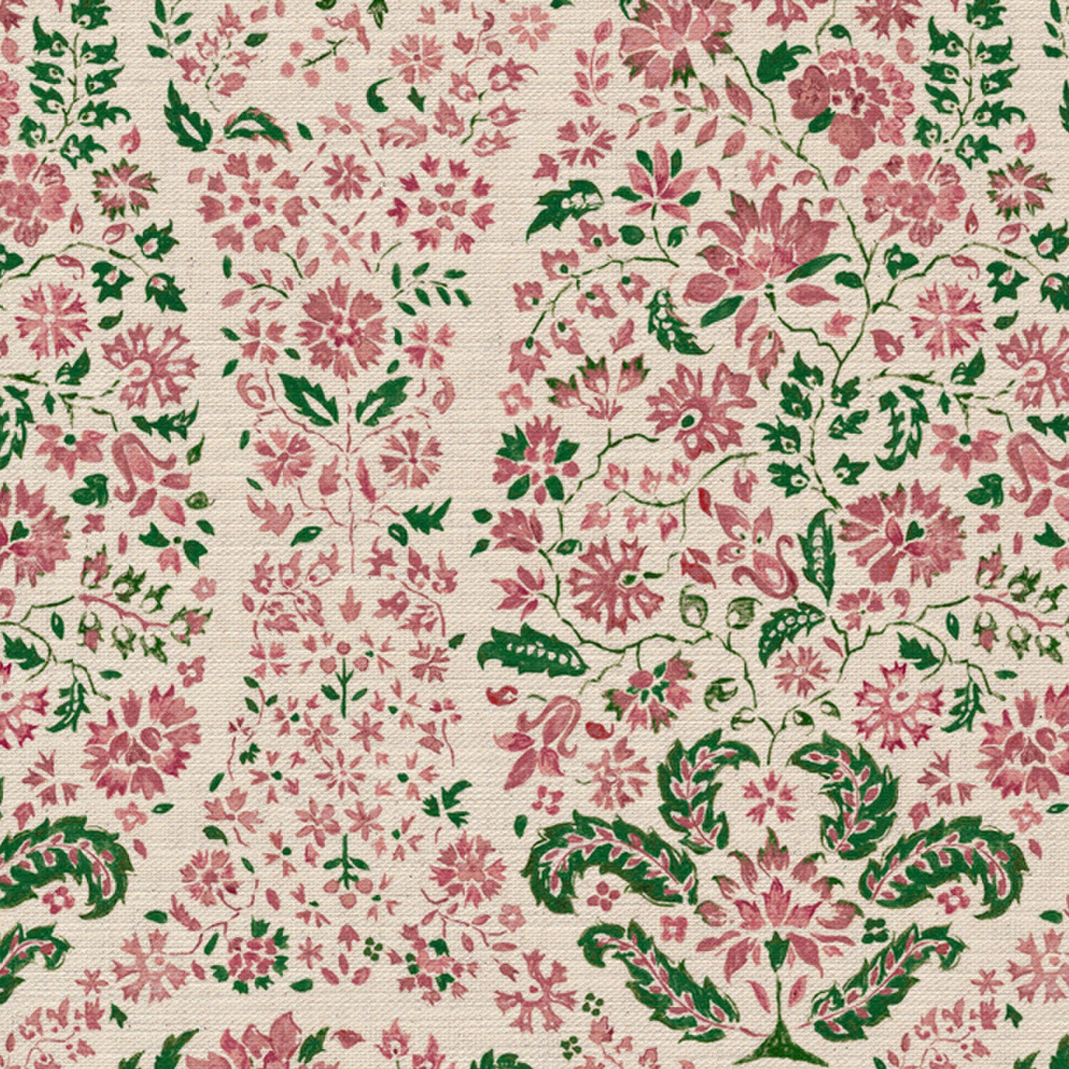 CW: Soft pink and racing green | BASE: Mercia Linen | HERO