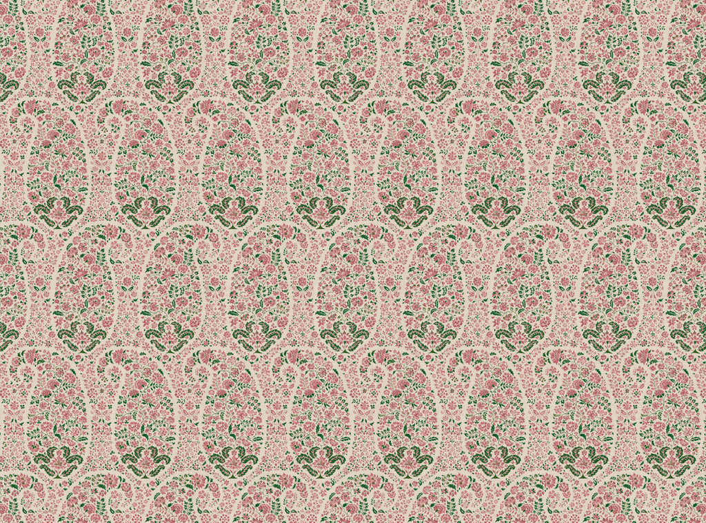 CW: Soft pink and racing green | BASE: Mercia Linen