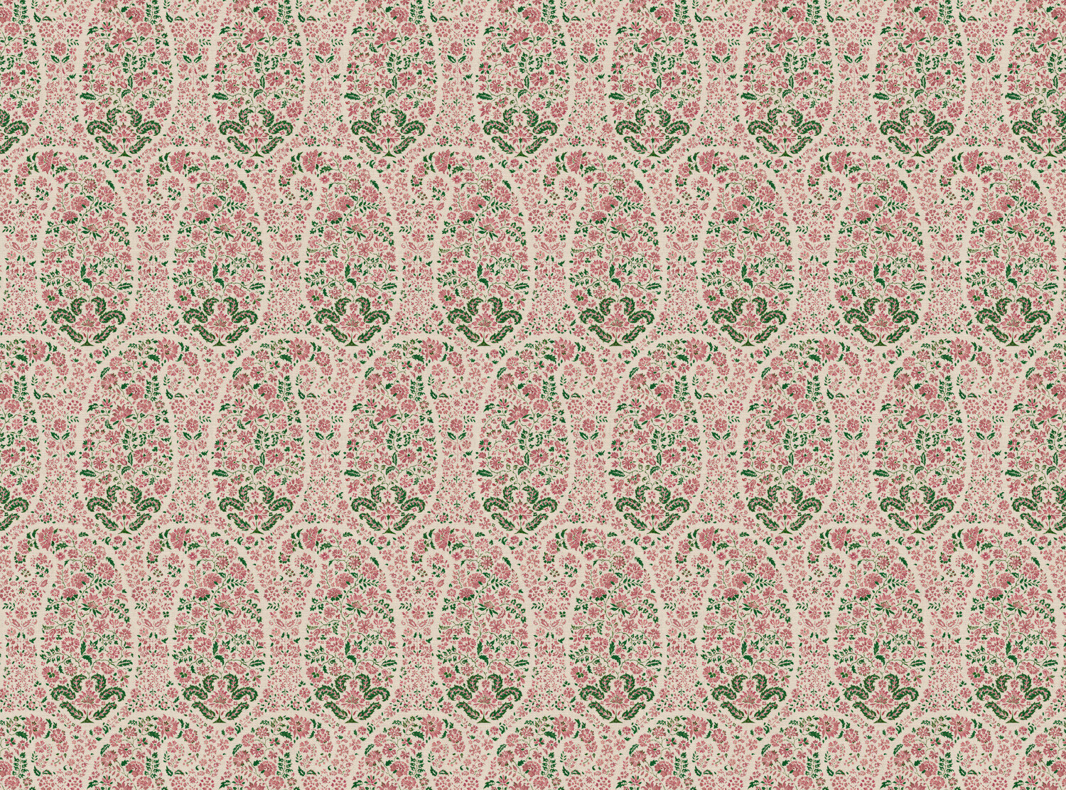 CW: Soft pink and racing green | BASE: Mercia Linen
