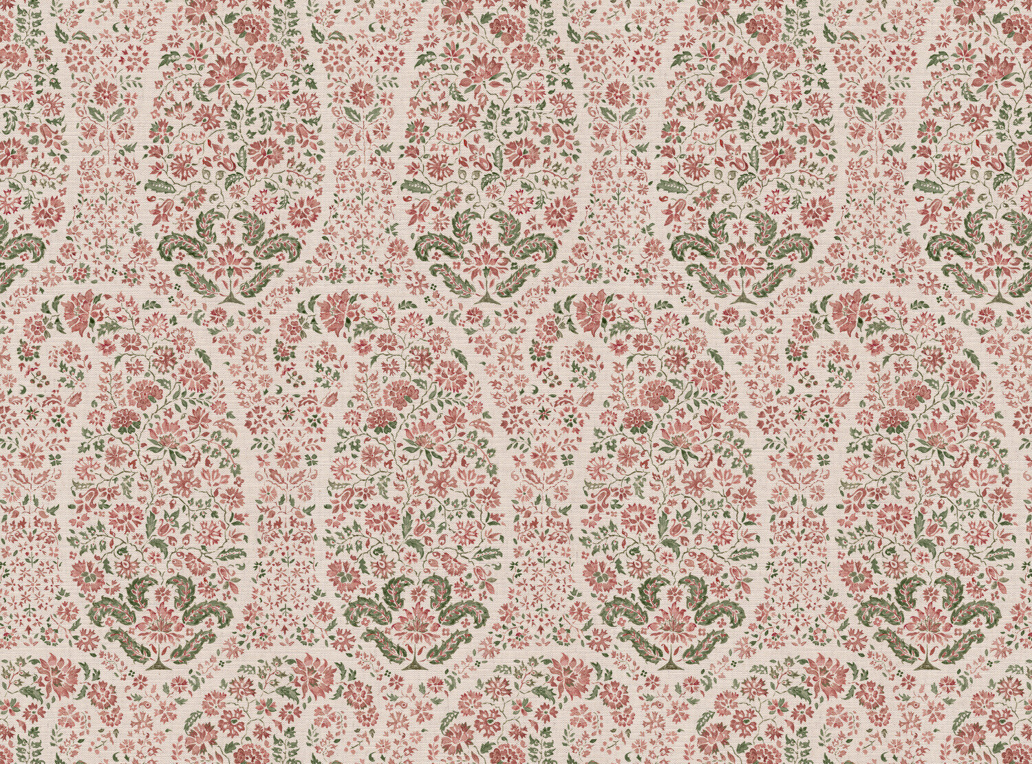 CW: Soft putty pink and grey green | BASE: Mercia Linen