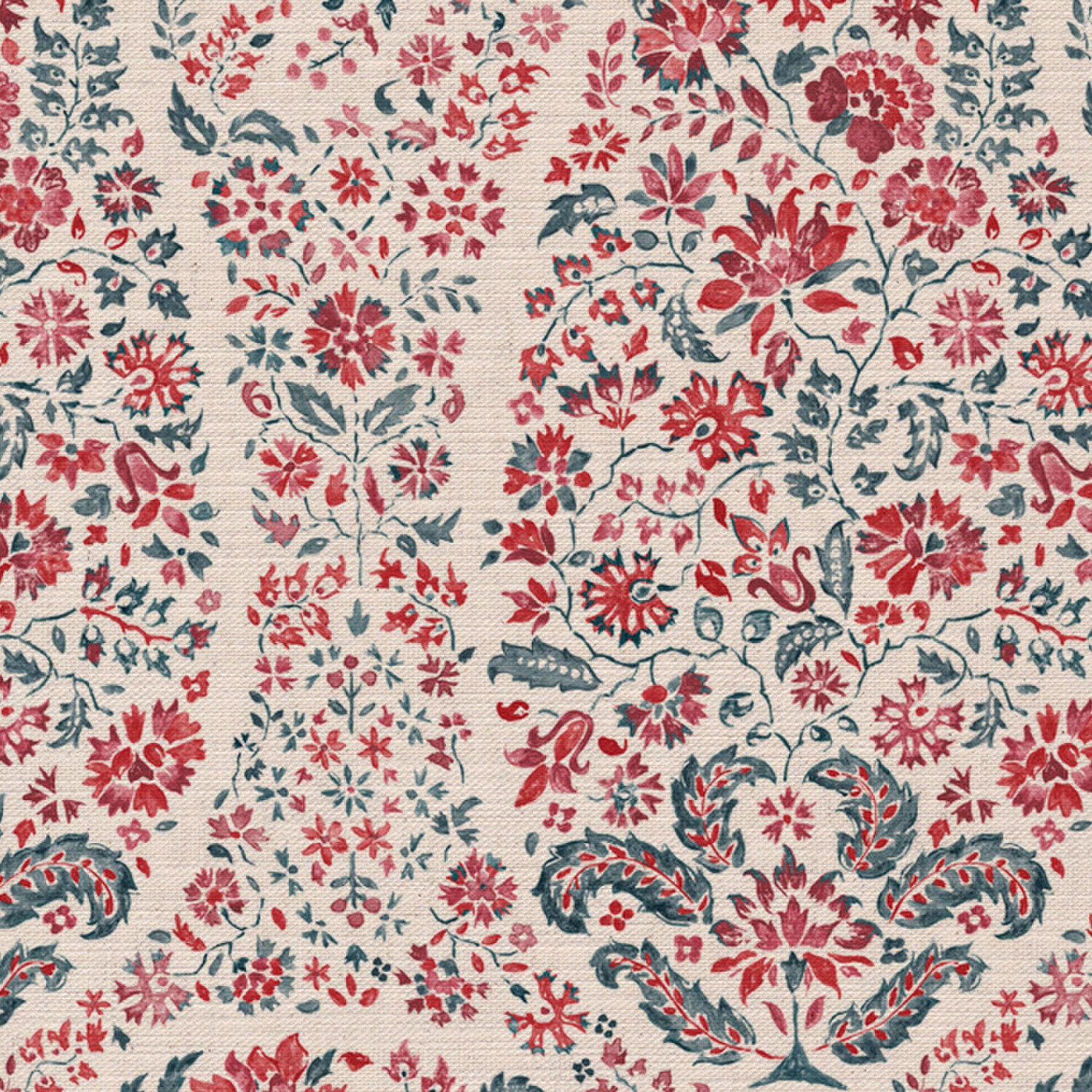 CW: Warm red and grey blue | BASE: Mercia Linen | HERO