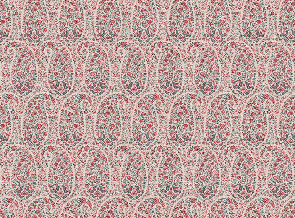 CW: Warm red and grey blue | BASE: Mercia Linen