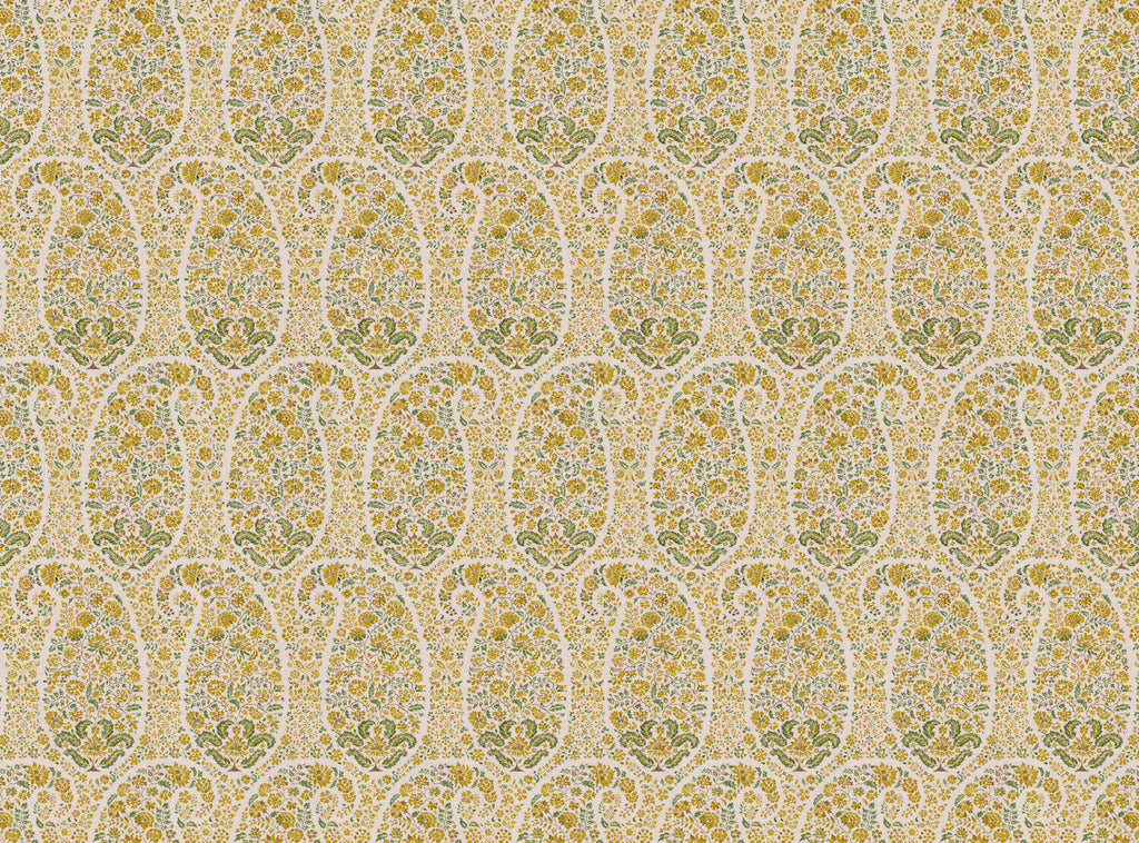 CW: Yellow bluey green | BASE: Mercia Linen