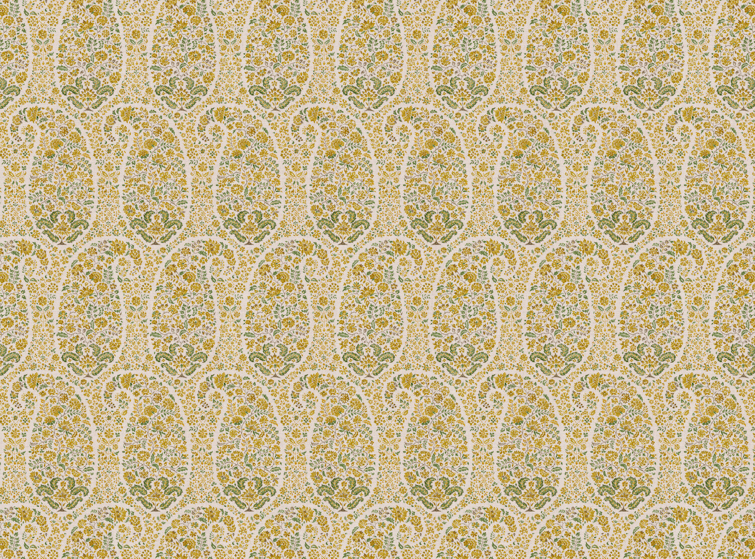 CW: Yellow bluey green | BASE: Mercia Linen