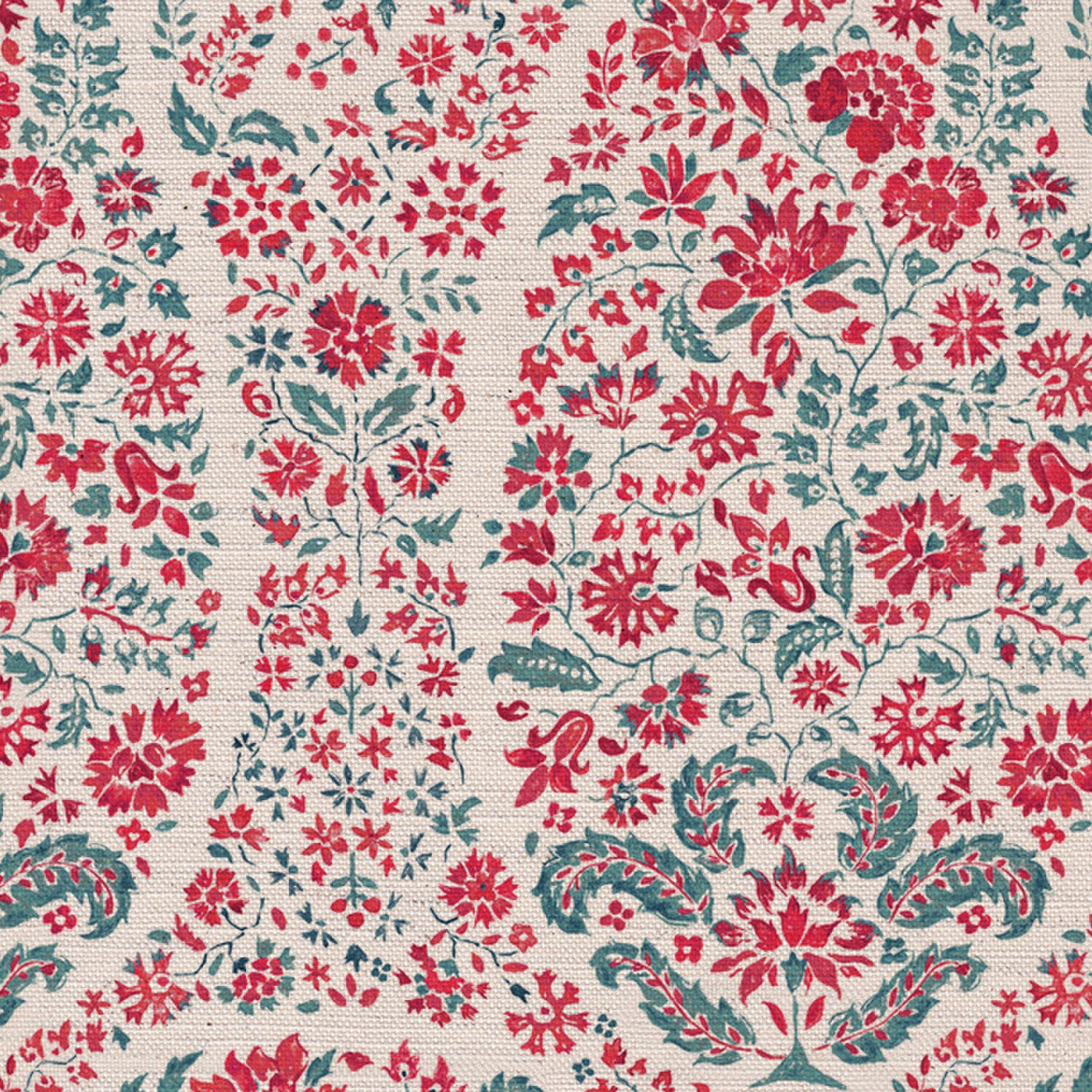 CW: Bright red and blue | BASE: Natural Luxury Linen | HERO