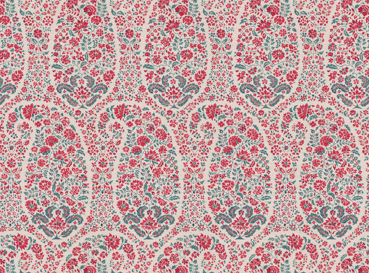 CW: Bright red and blue | BASE: Natural Luxury Linen