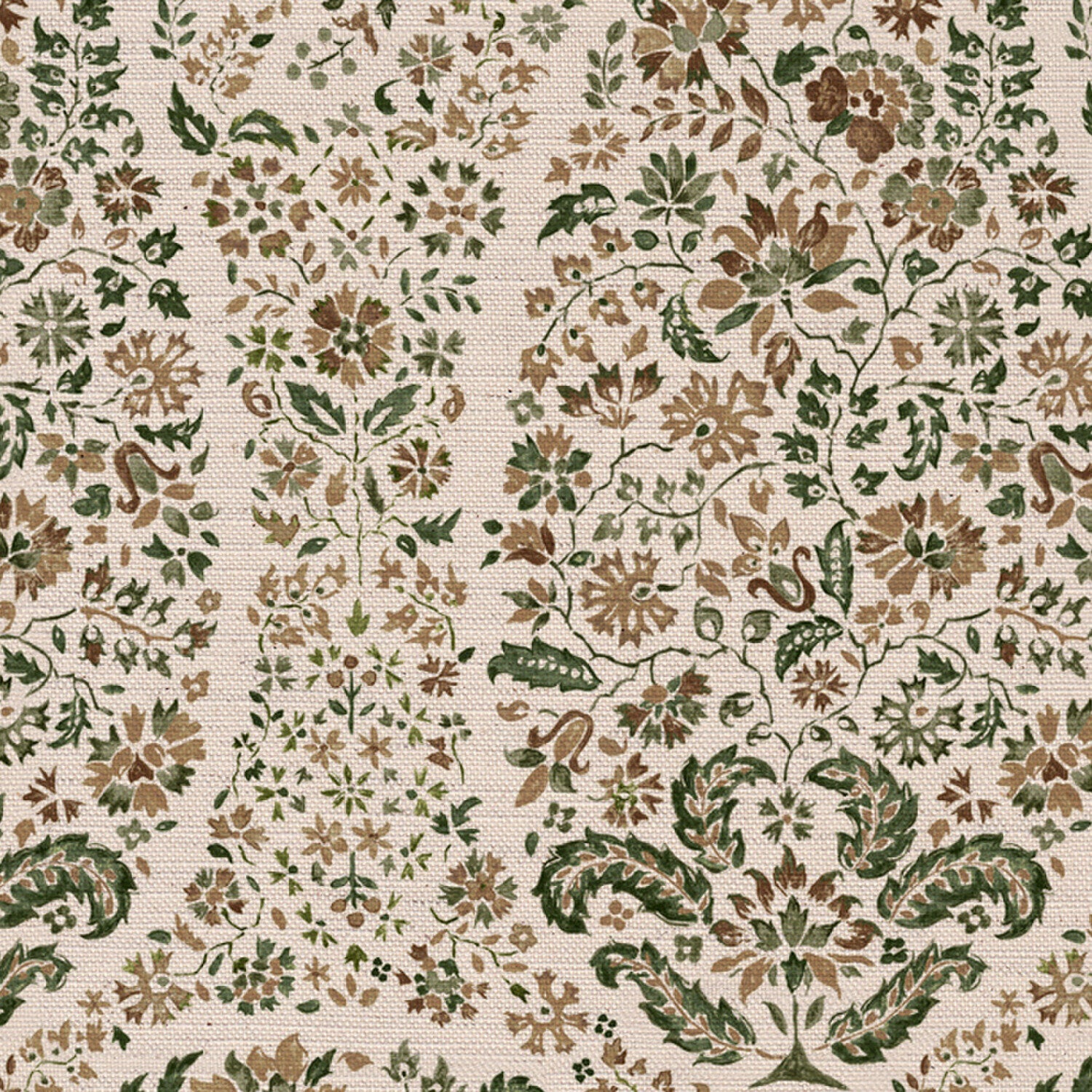 CW: Green gold and brown | BASE: Natural Luxury Linen | HERO