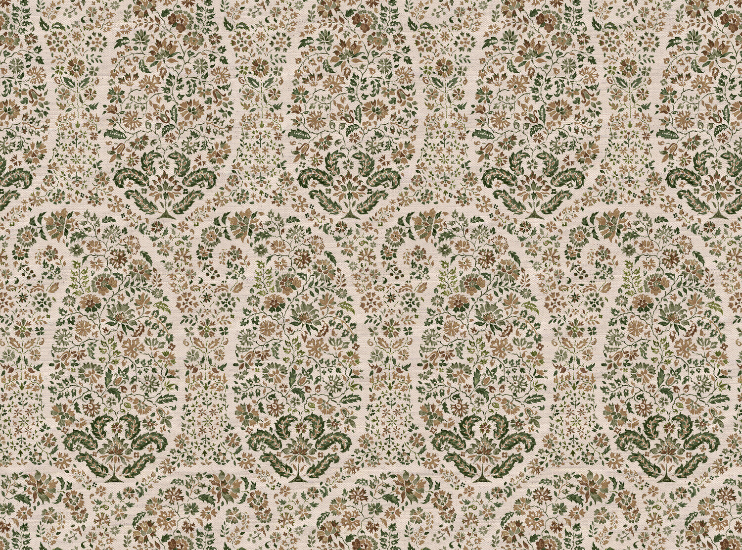CW: Green gold and brown | BASE: Natural Luxury Linen
