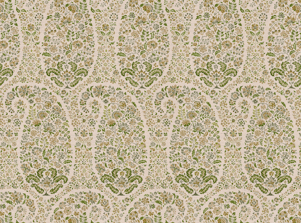 CW: Neutral and vintage green | BASE: Natural Luxury Linen