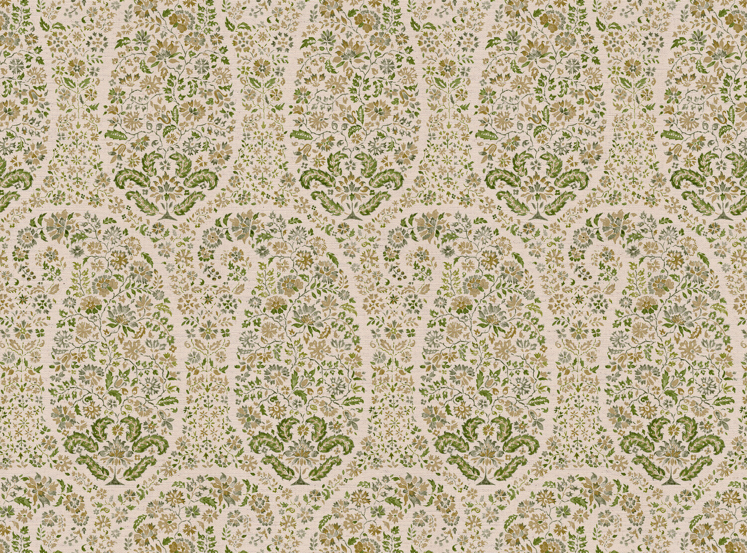 CW: Neutral and vintage green | BASE: Natural Luxury Linen