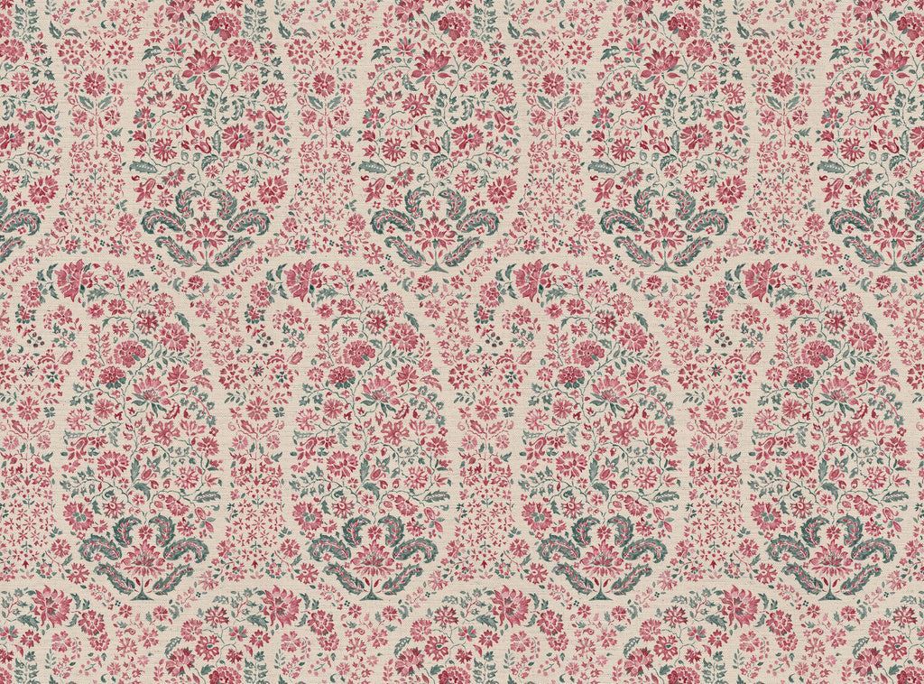 CW: Pink and duck egg | BASE: Natural Luxury Linen