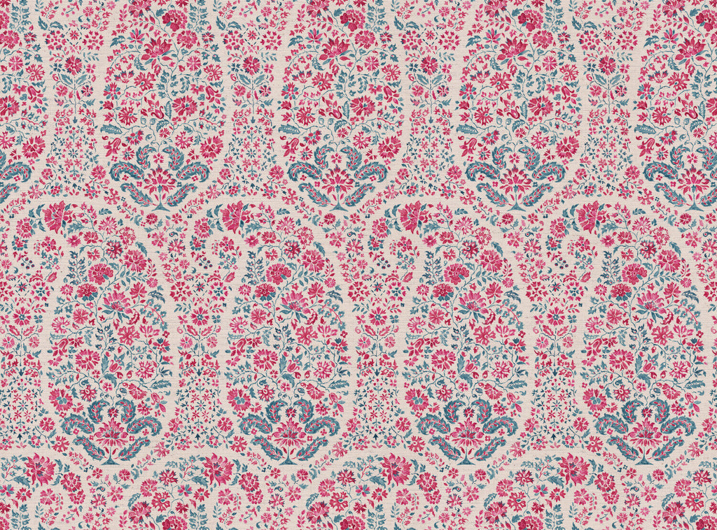 CW: Pinky red and blue | BASE: Natural Luxury Linen