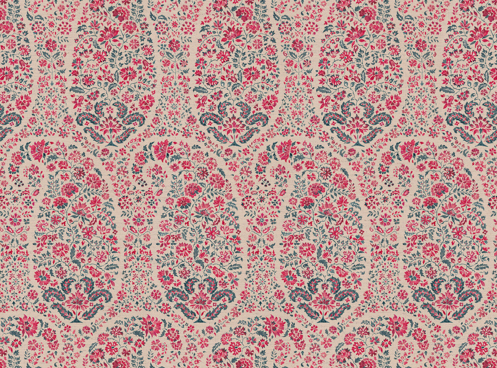 CW: Pinky red and grey blue | BASE: Natural Luxury Linen