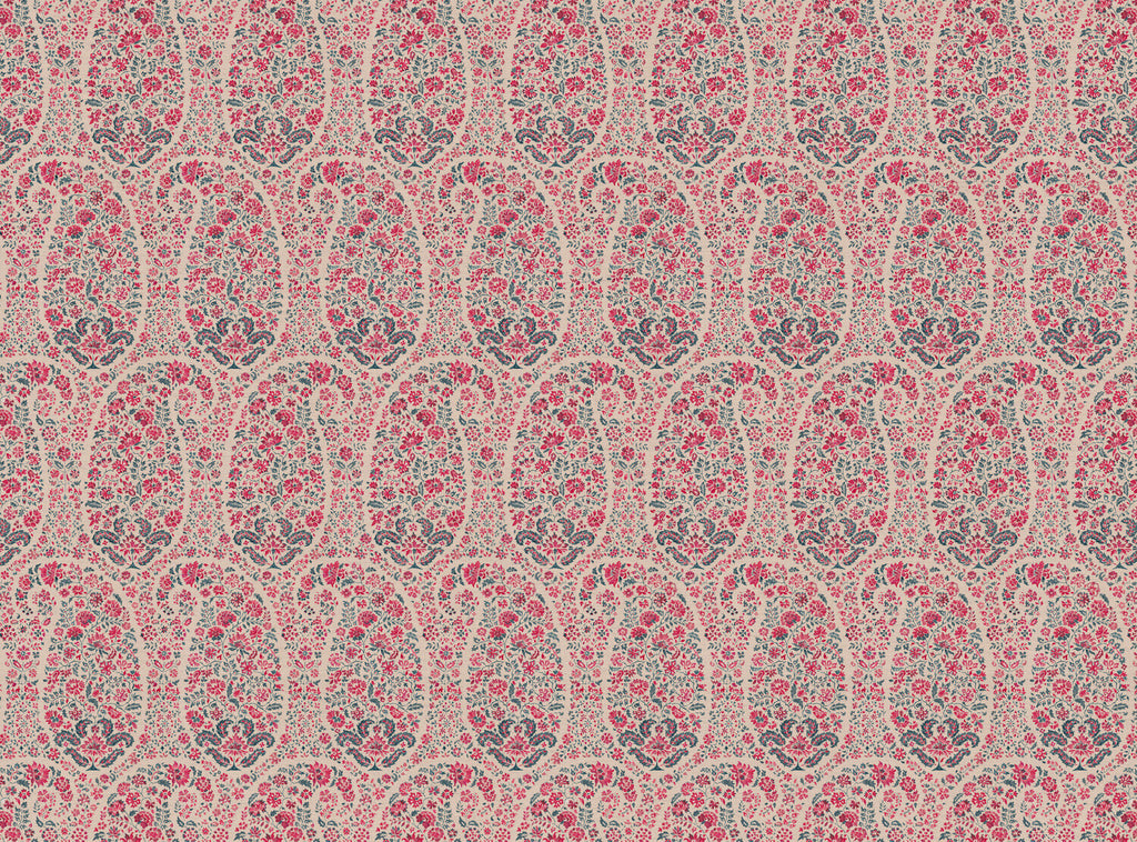 CW: Pinky red and grey blue | BASE: Natural Luxury Linen