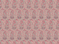 Pinky red and grey blue