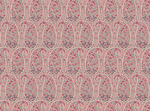 Pinky red and grey blue