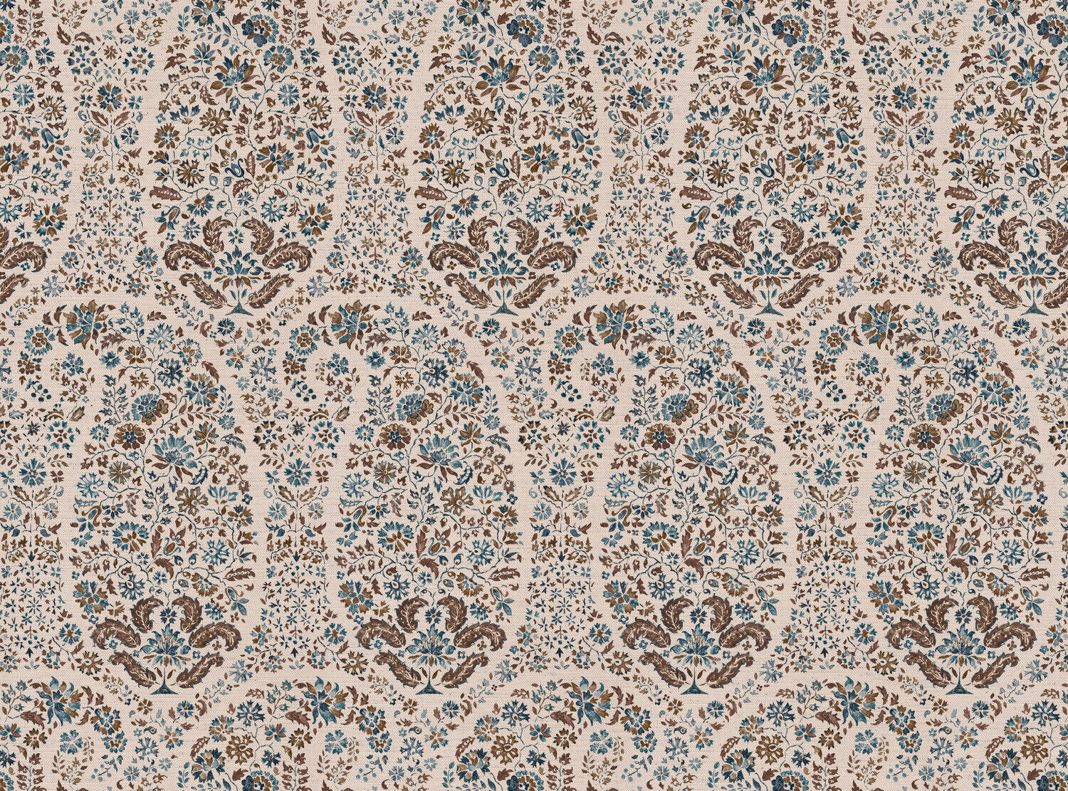 CW: Azure and chocolate | BASE: Natural Luxury Linen
