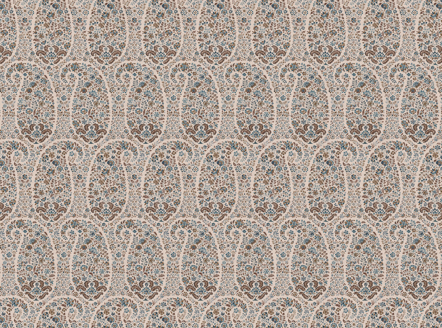 CW: Azure and chocolate | BASE: Natural Luxury Linen