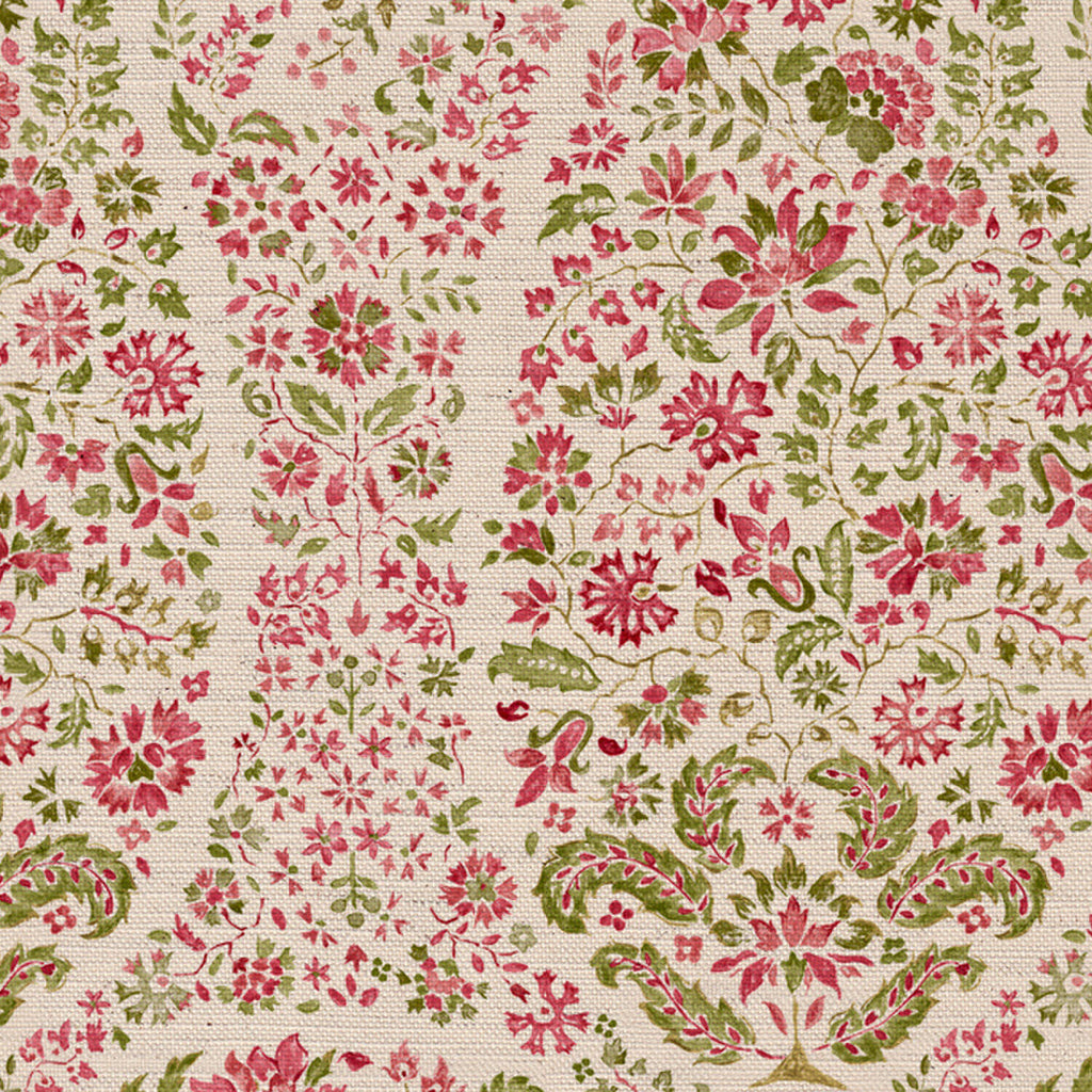 CW: Rouge pink and green | BASE: Natural Luxury Linen | HERO
