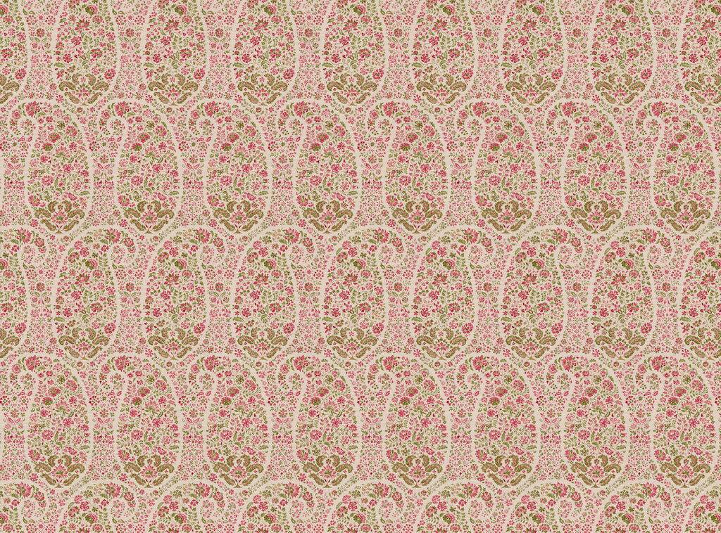 CW: Rouge pink and green | BASE: Natural Luxury Linen