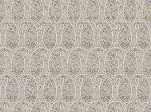 Soft cornflower blue and green