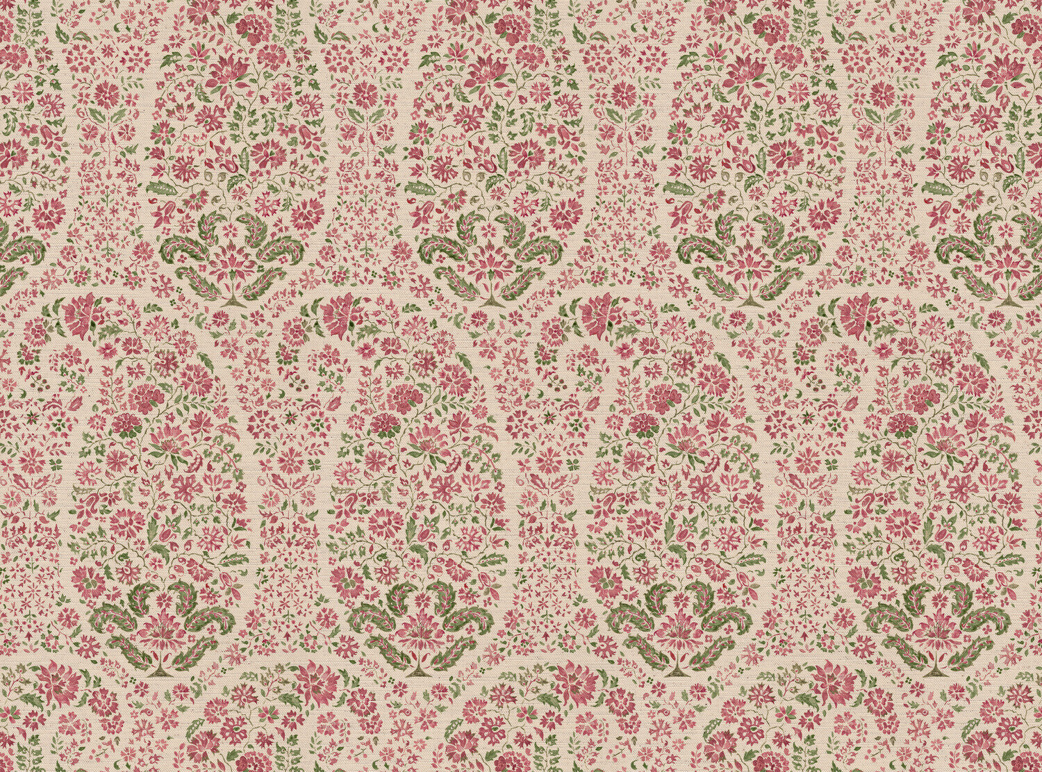 CW: Soft pink and green | BASE: Natural Luxury Linen