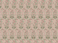 Soft pink and racing green
