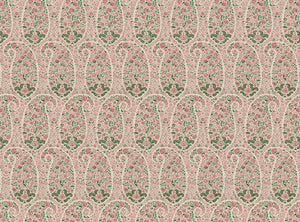 Soft pink and racing green