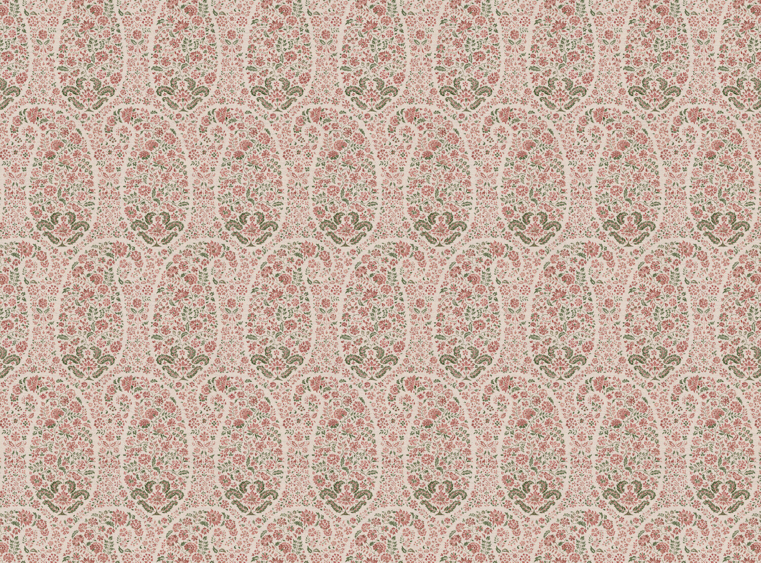 CW: Soft putty pink and grey green | BASE: Natural Luxury Linen