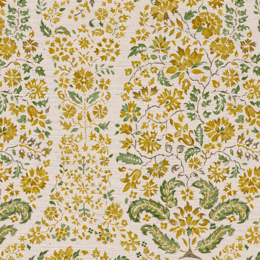 CW: Yellow bluey green | BASE: Natural Luxury Linen | HERO