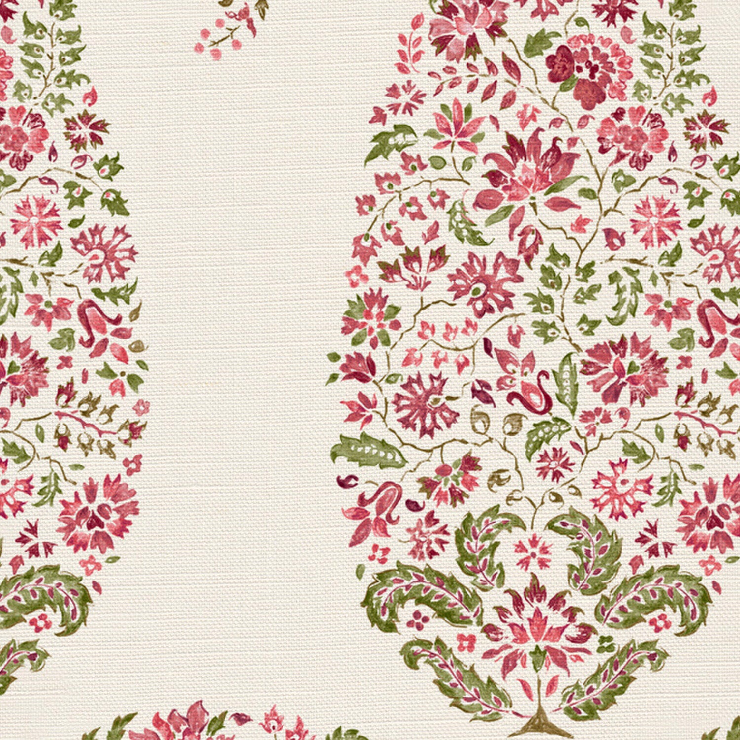 CW: Pink rouge and green | BASE: Luxury Linen | HERO