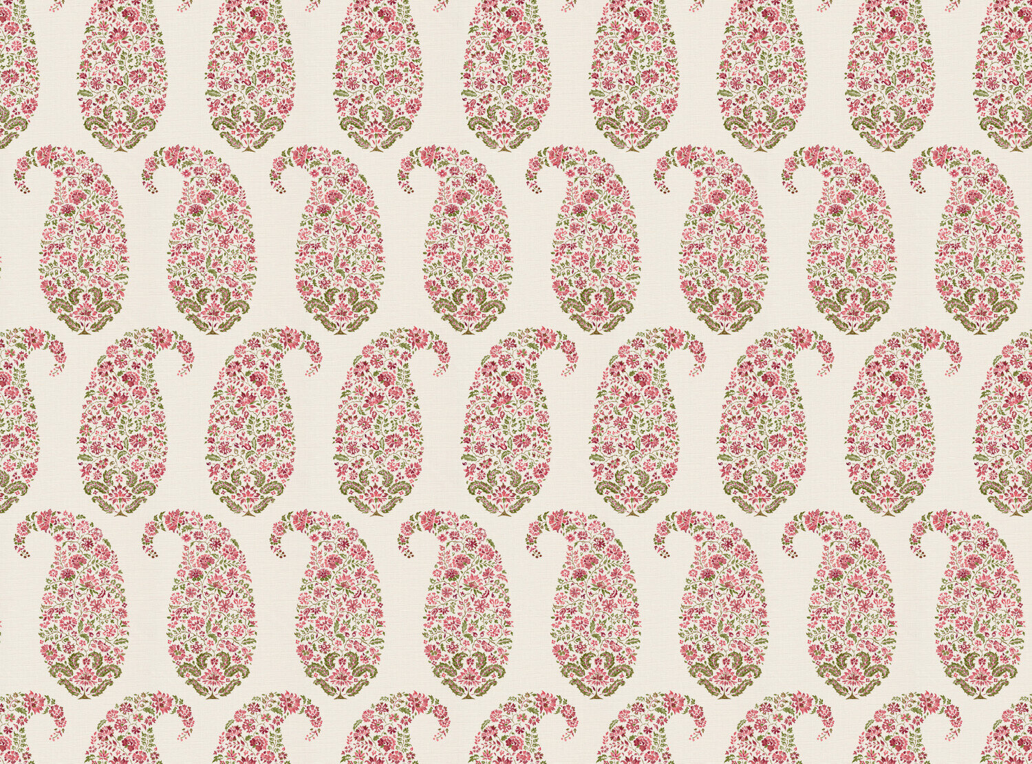 CW: Pink rouge and green | BASE: Luxury Linen