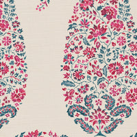 Pinky red and grey blue