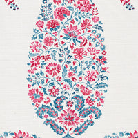 Pinky red and blue