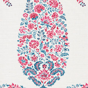 Pinky red and blue