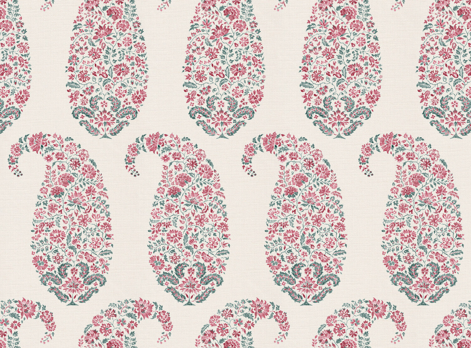 CW: Pink and duck egg | BASE: Luxury Linen