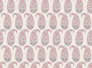 Pink and duck egg