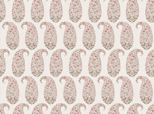 Soft putty pink and grey green