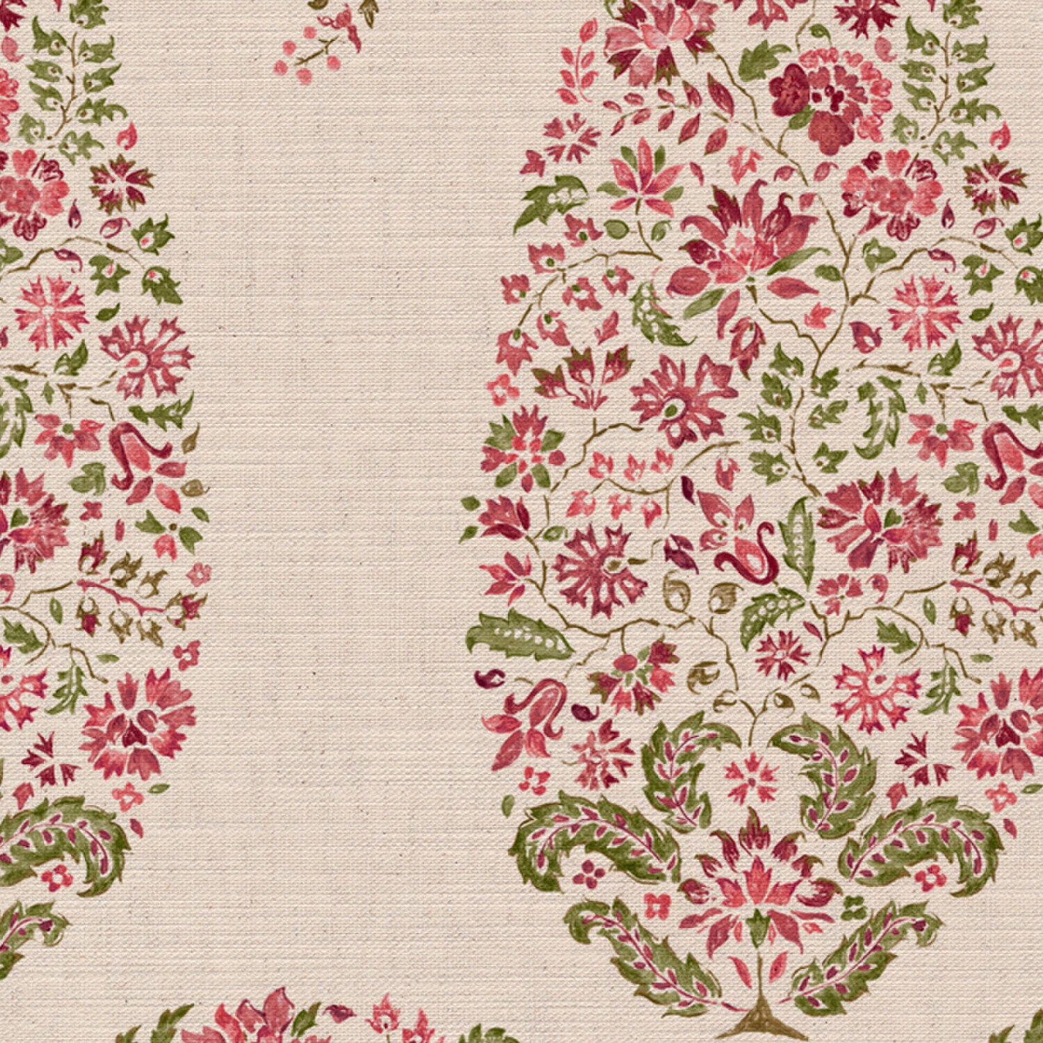 CW: Pink rouge and green | BASE: Mercia Linen | HERO